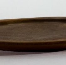 wooden trencher - top/side